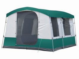 4 Person Portable Extended Family Cabin Tent