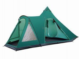 6 Person Durable Extended Family Bell Tent